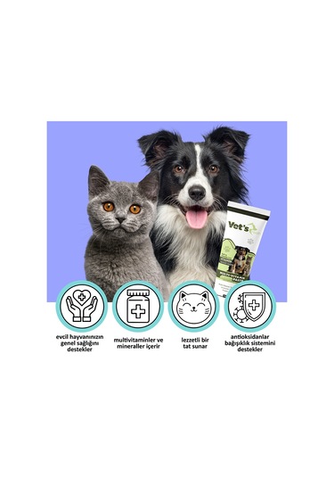 Vets Health Multivitamin Paste Vitamin Desteği Pasta 100 G