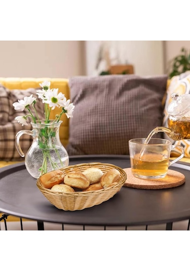 16 Plastik Oval Sepet, 8-3/4x6-1/4x2-3/4 İnç Diğer