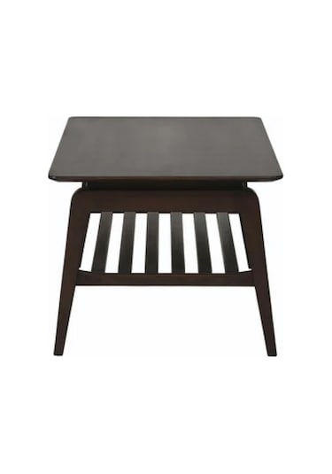 Fold&Go Troya Kahve Masası Orta Sehpa Doğal Ahşap Salon Oturma Odası Meşe Masif