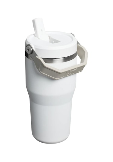 Stanley Iceflow Flip Straw Termos 0.6l Beyaz Çok Renkli