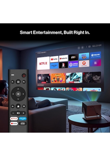 Bladecine Cube 600 - 600 Isolümen, 2xhdmı Max. 200" Siyah Projeksiyon