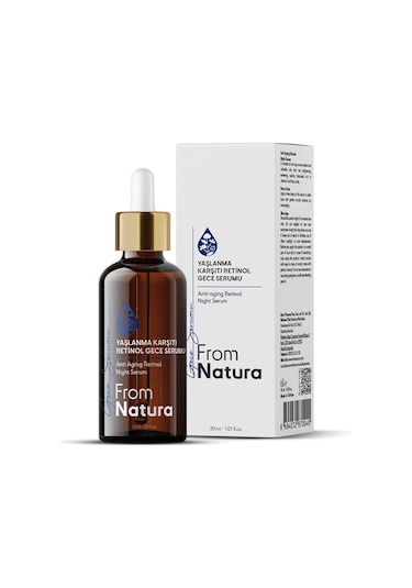 From Natura Yenileyici Retinol Gece Serumu 30 Ml