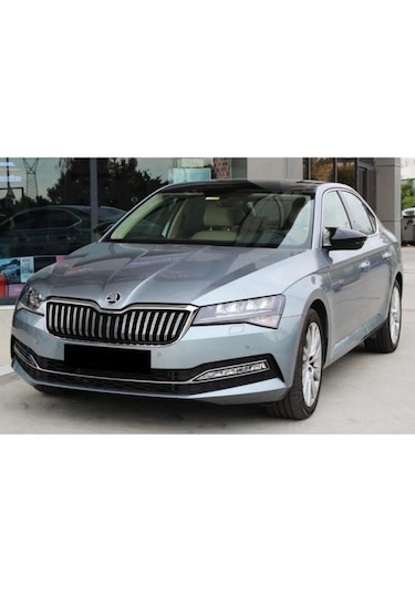 Skoda SuperB B6 Batman Yarasa Ayna Kapağı Piano Black / 2008-2015