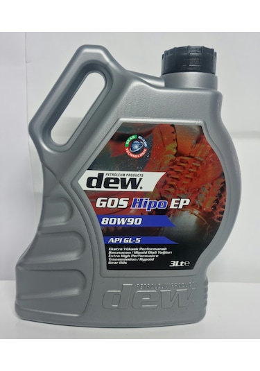 Dew Gos Hipo Ep 80W90 Gl-5 Şanzıman Yağı 3 L
