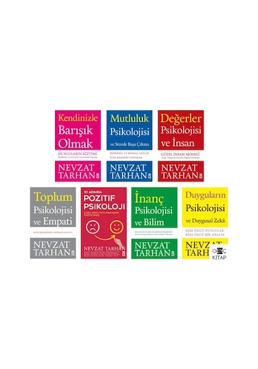 Nevzat Tarhan 7 Kitap Psikoloji Seti