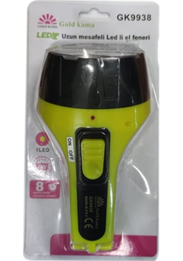 Gold Gk-9938-S 5W Led Şarjlı El Feneri Uzun Mesafeli