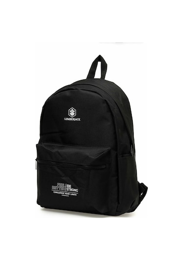 Lumberjack Avıs Siyah Unisex Sırt Çantası Okul Çantası-siyah - Siyah
