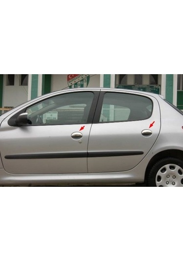 Peugeot 206 Kapı Kolu Paslanmaz Çelik 4 Kapı