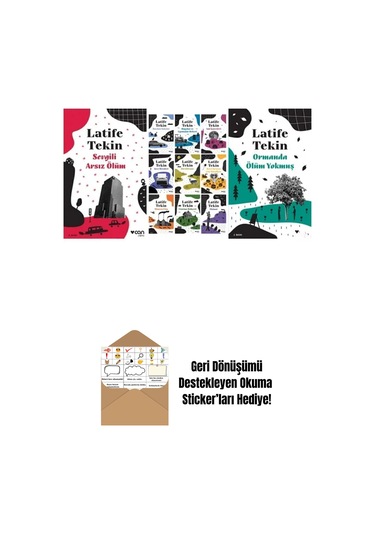 Latife Tekin 11 Kitap Set + Okuma Sticker'ları