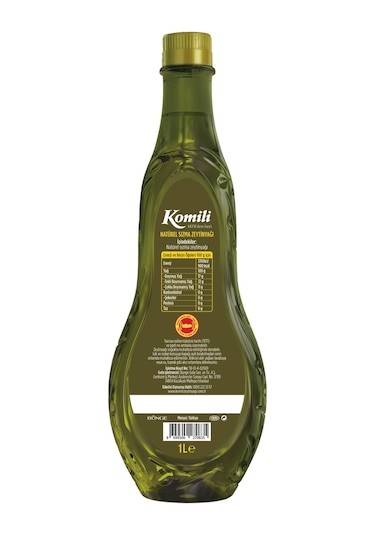 Komili Ayvalık Erken Hasat Natürel Sızma Zeytinyağı 1 L