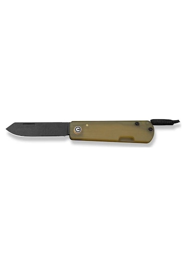 Civivi Slippy Sendy Milled Bead Blasted Yellow Ultem Handle Black Stonewashed Nitro-v Blade Kamp Çakı Sarı