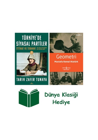 Türkiye'de Siyasal Partiler Cilt 3 + Geometri + Dünya Klasiği Hediye