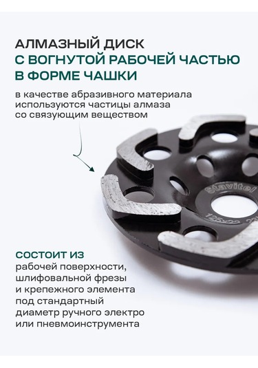 Stavitel Elmas Taşlama Diski 125 X 22 Boomerang 283859127