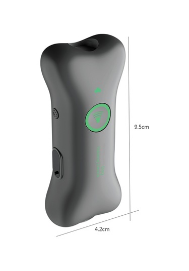 D9 Anti Havlama Cihazı Köpek Havlama Kontrolü Davranış Eğitimi Su Geçirmez Şarj Edilebilir Araç Küçü-gri