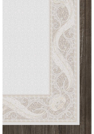 Artemis Halı Palace 08020a Krem Vizon Klasik Retro Ipek Halı 160x230 Çok Renkli