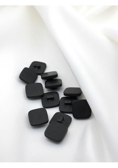 The New Button 18 Mm 12 Adet Ayaklı Dekoratif Kare Düğmeler 301710592