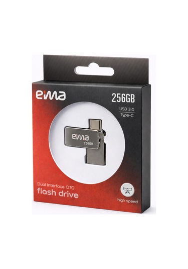 Eima 256gb Dual Interface Usb Flash Bellek Usb 3.0 Type-c Otg Drive