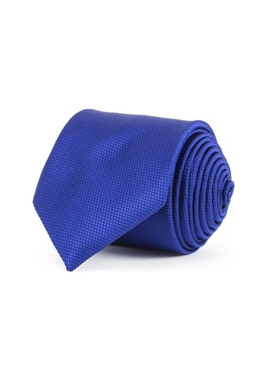 Tudors Klasik Mendilli Kendinden Desenli Erkek Kravat - Mavi (301542849) Mavi