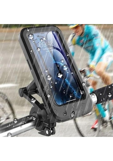 Motosiklet/bisiklet Telefon Tutucu Su Geçirmez Mıknatıslı