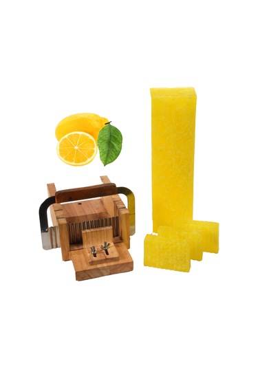 Renk Mis Sabun Kesme Dilim Limon Katı Sabun 100 G