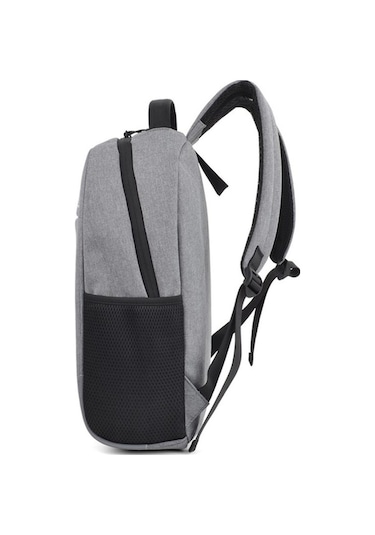 Willowhaven Orta Boy Gri Günlük Sırt Çantası Oxford Kumaş Gri