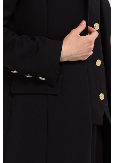 Yelek Ceket Pantolon Takım Siyah Siyah