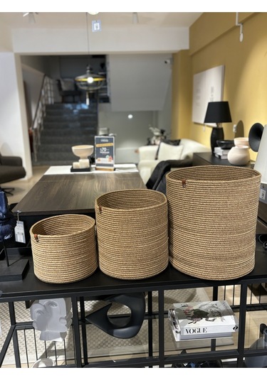 Rover Çok Amaçlı Düzenleyici Sepet, Saksılık, Organizer 20-26, Küçük Boy Hasır