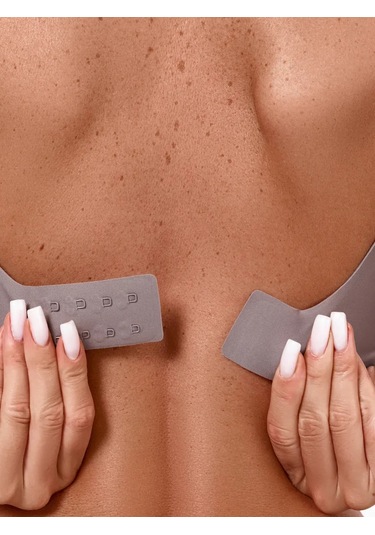 Astores Dikişsiz Sütyen, Balensiz, Push-up'sız Üst 436489045 Gri