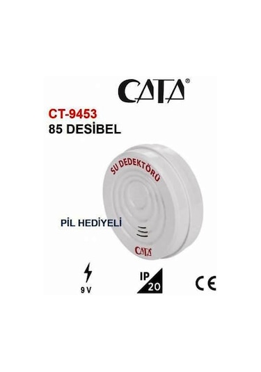 Su Dedektörü Cata Ct-9453 Pilli
