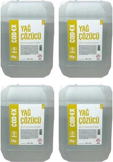 Cod-Ex Yağ Çözücü 4 x 4 KG
