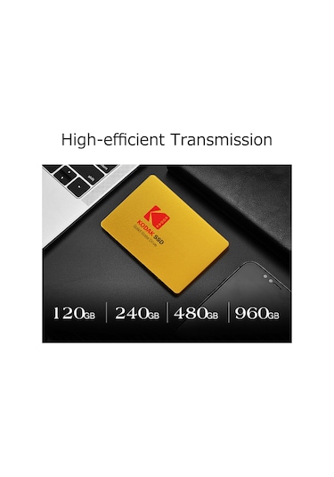 Xindoker Kodak X100 120gb Sata Iıı Ssd: 550mb/s Okuma Hızı, 3d Tlc, Tam Metal Gövde, Bilgisayar Ve Dizüstü İçin Dayanıklı Hafıza