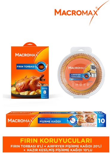 Fırın Koruyucuları Airfryer Ve Pişirme Kağıdı Seti