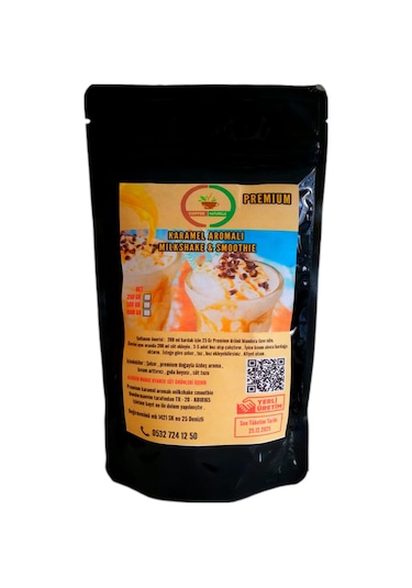 Coffee Naturelle Karamel Aromalı Milkshake Smootie 1 KG