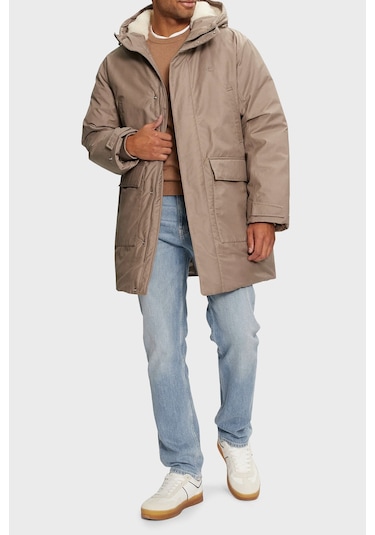 Calvin Klein Erkek Parka J30j326082 Pav Gri Gri