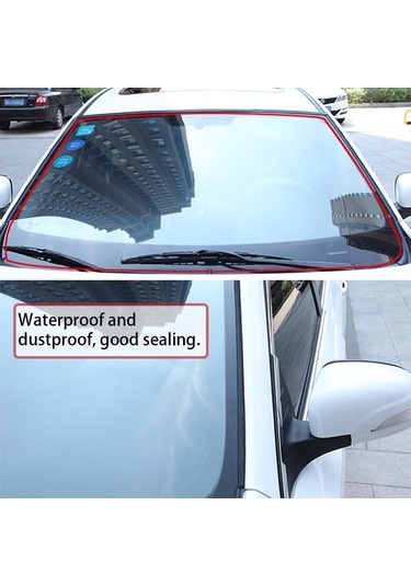 Seametal 14 Mm/19 Mm Araba Pencere Kenar Cam Çatı Kauçuk Sızdırmazlık Şeridi Trim Evrensel Oto Aksesuarları, Seçenekler: 19mm X 2m