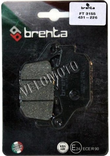 Honda Cb 250 R Arka Fren Balatası Brenta 431-226 Balata