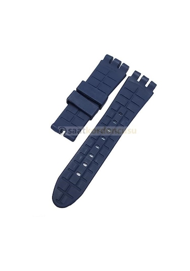 Swatch Yos Model 24mm Lacivert Silikon Saat Kordonu