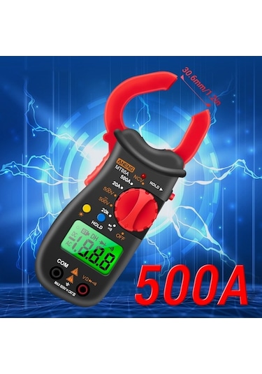 Besthome1 Hallow Metre Lcd Multimetre Siyah Kırmızı Universal, 88a Pen, Ölçüm Aleti