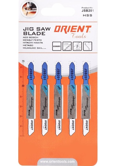 Orient Jıg Saw Dekupaj Testere Bıçağı 5 Adet Jsb201