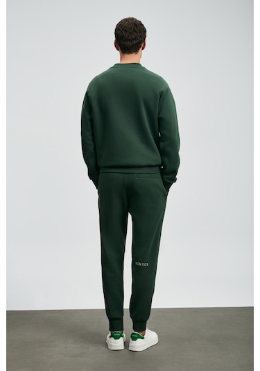 Lufian Sıgma Erkek Sweatshirt Çimen Yeşili Çimen Yeşili 112030186100611 Yeşil