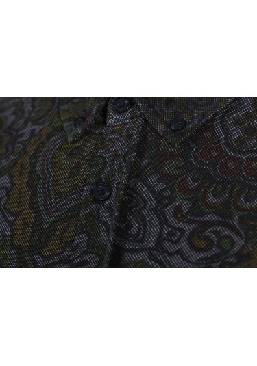 Arma Erkek Şal Desenli Gömlek K8gko1050 Yeşil