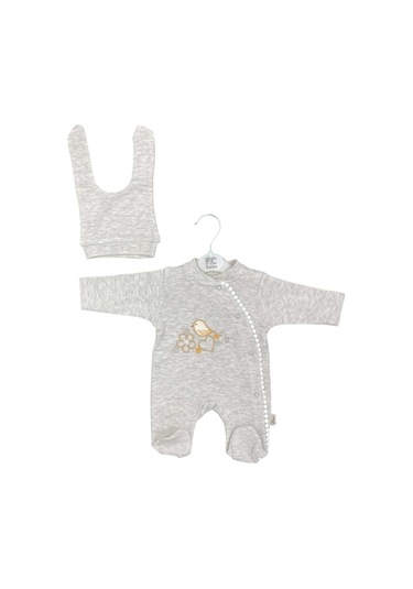 Flexi Bebek Tulumu 252357 Gri