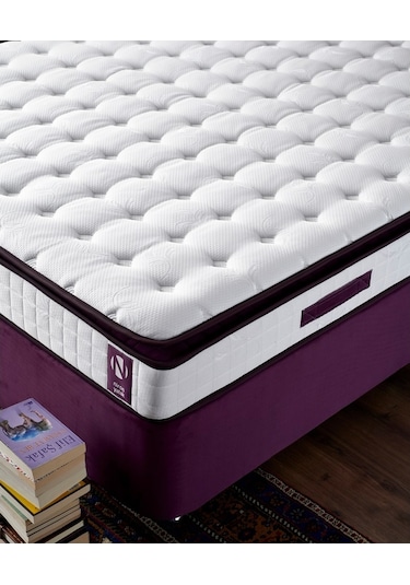 Nironyatak Niron Purple 150X200 Çift Kişilik Pedli Yatak Full Ortopedik Yayl