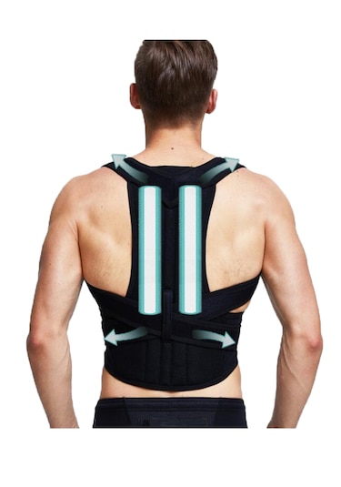 Arwex Unisex Balenli Dik Duruş Korsesi