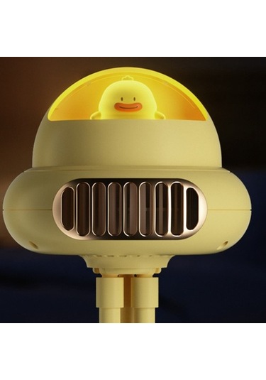 Ahtapot Fan El Usb Şarj Edilebilir Fan Döner Vantilatör Sallayarak Kafa Masaüstü Masa Taşınabilir Mini Fan C 6702 Renkli