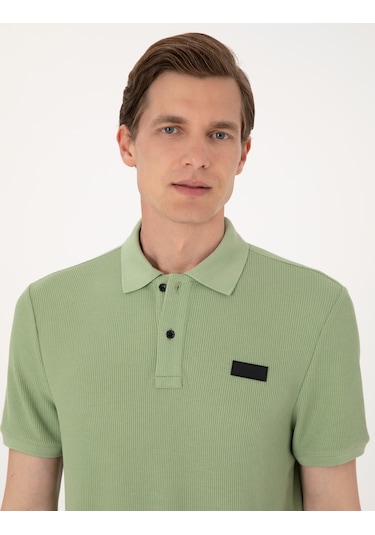 Pierre Cardin Erkek Çağla Tişört 50309959-vr016 Çağla