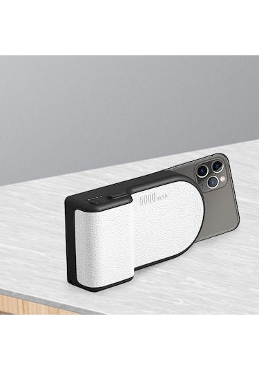 Suntek Manyetik Telefon Kamera Tutacağı Sapı Seyahat Bej