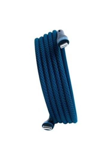 Bmlc-03 Mavi Manyetik 2m Hızlı Şarj Kablosu Type-c - Lightning,