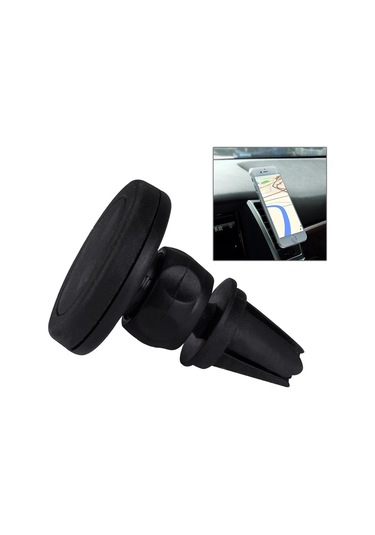 Genç Oyuncu Araba Manyetik Hava Firar Dağı Klip Tutucu Dock, İphone, Galaxy, Sony, Lenovo, Htc, Huawei Ve Diğer Akıllı Telefonlar İçin Siyah