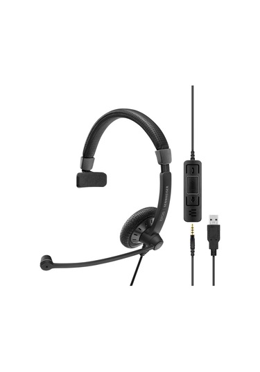 EPOS Sennheiser SC 45 USB MS Mono Kulak Üstü Ofis Kulaklığı